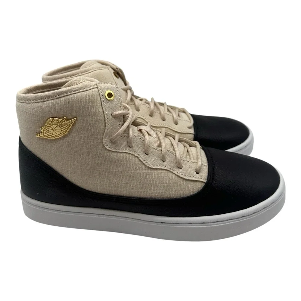 Nike Air Jordan Jasmine Premium‎ HC GG Shoes YOUTH Size 6.5 Y Beige White Black